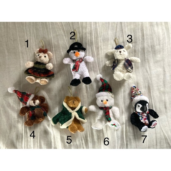 🎁FWP🎁 Plush Dog Holiday Ornament - Picture 2 of 2